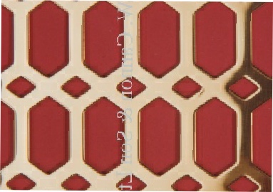 Brass Sheets Slot and Diamond - Grilles for use in radaitor covers, cabinets or as screening panels