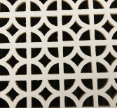 White Faced MDF Grilles