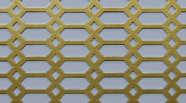 P.W. Cannon & Son Ltd - Antique Gold Pattern No 52 Powder Coated Metal Sheets - Grilles for use in Radiator Covers, Cabinets and as Screening Panels