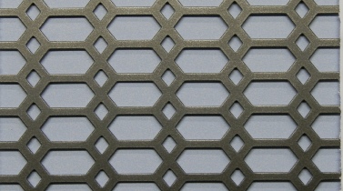P.W. Cannon & Son Ltd - Pewter Pattern No 52 Powder Coated Metal Sheets - Grilles for use in Radiator Covers, Cabinets and as Screening Panels