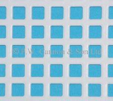 6mm Square Hole Powder Coated Metal Sheets - Grilles for use in radiator covers, cabinets or as screening panels